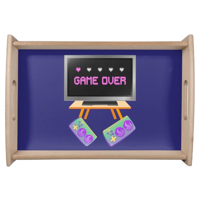 game over serving tray (Front)