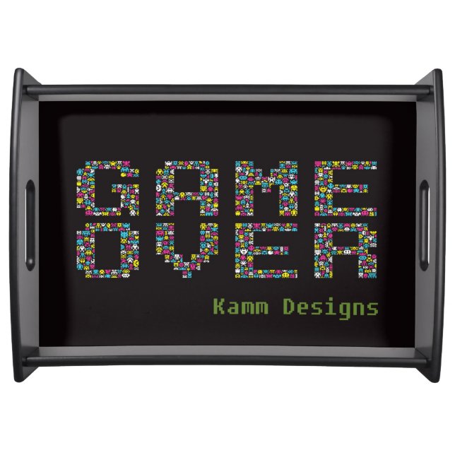 Game Over serving tray (Front)