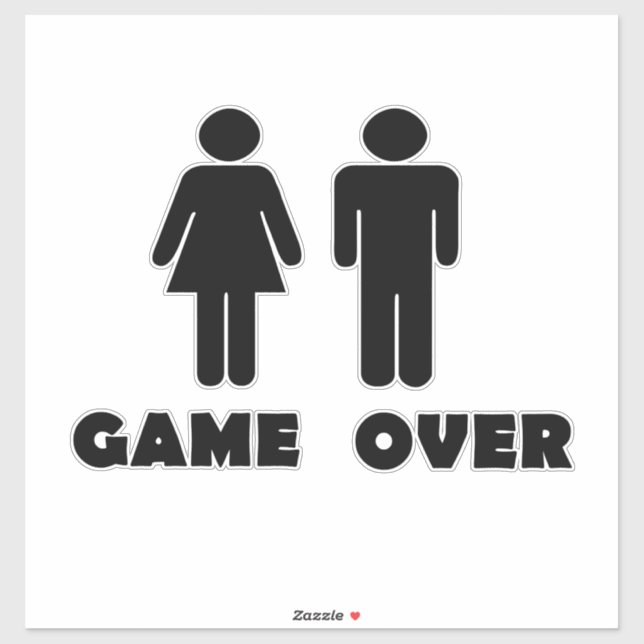 Game over sticker (Sheet)