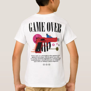 Game Over Streetwear Graphic T-Shirt