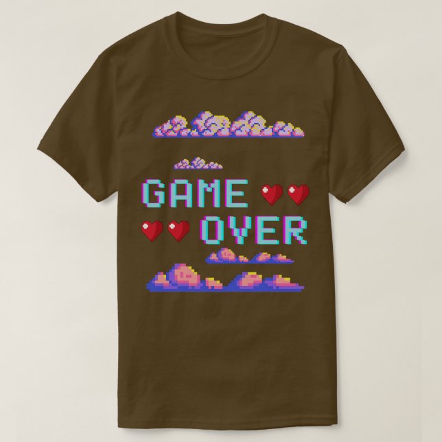 Game Over  T-Shirt (Design Front)