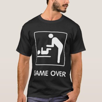 Game Over Tee by CreativeStore at Zazzle