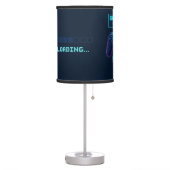 Game Over? Try Again! Futuristic Gamer Lamp (Left)