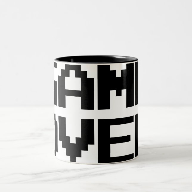 Game Over Two-Tone Coffee Mug (Center)