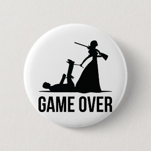 Game over - wedding button