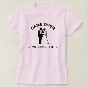 Game Over (Wedding Date) T-Shirt