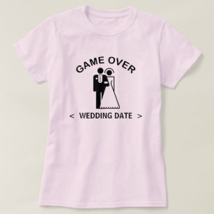 game over wedding shirt