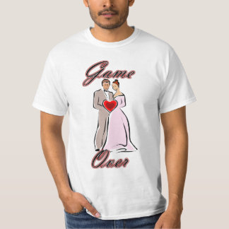 Game Over Wedding T-Shirt
