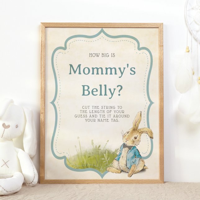Game Peter The Rabbit How Big Is Mommy's Belly Poster (Creator Uploaded)