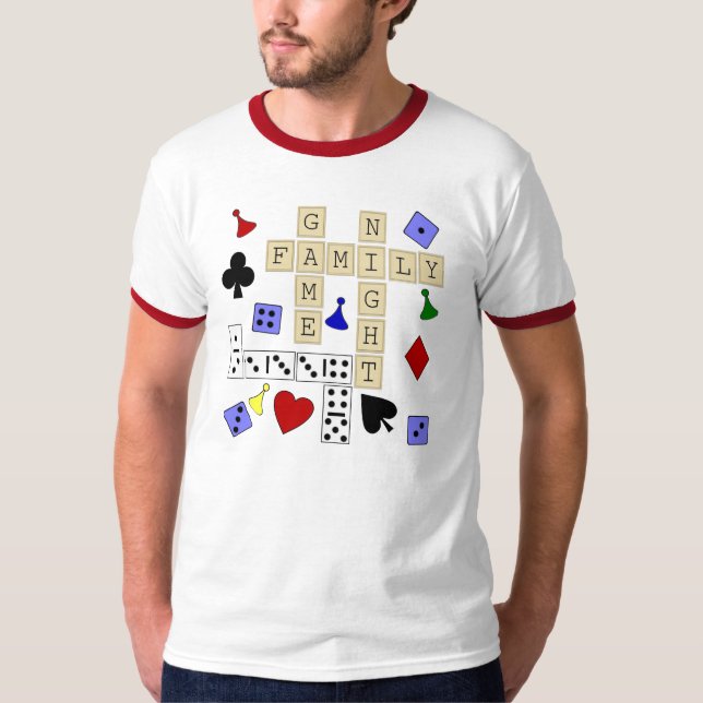 Game Pieces2 T-Shirt (Front)