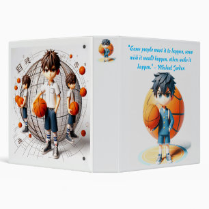 Game Plan – 3D Anime Basketball Binder