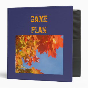 GAME PLAN Binders Sports School Strategy Planning