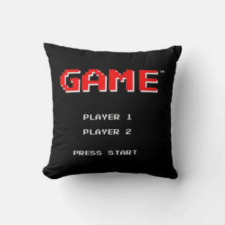 Game Players Pick Throw Pillow