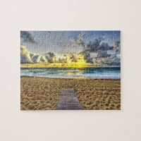 Game Puzzle-Ocean Sunset Jigsaw Puzzle