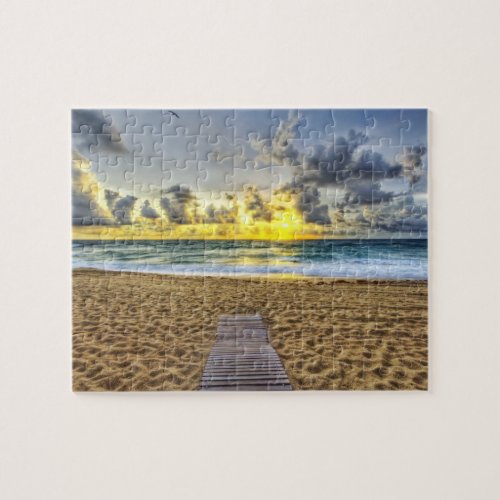Game Puzzle_Ocean Sunset Jigsaw Puzzle