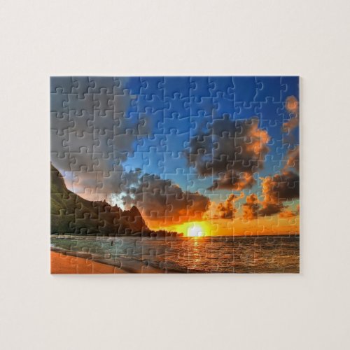 Game Puzzle_Ocean Sunset Jigsaw Puzzle