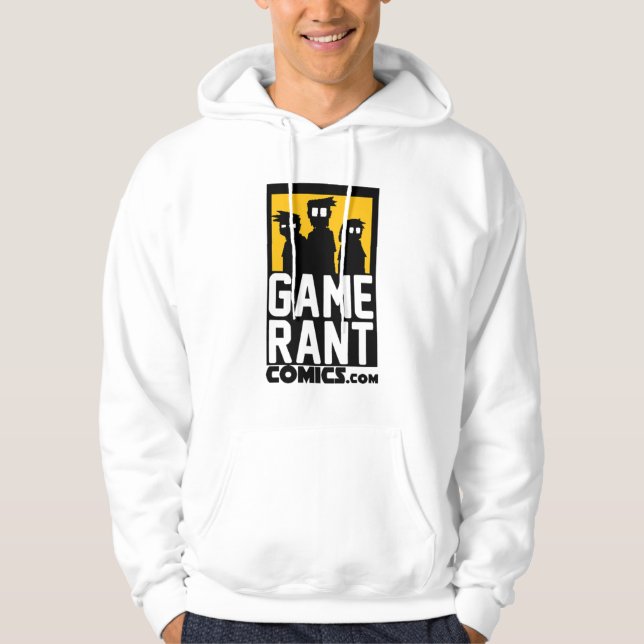 Game Rant Comics Logo Hoodie (Front)