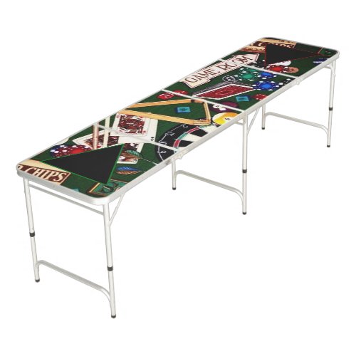 Game Room Beer Pong Table