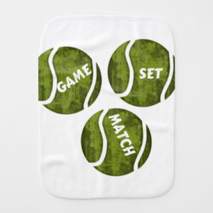 GAME SET MATCH BURP CLOTH