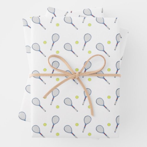 Game Set Match Tennis Gift Wrap