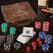 Game Set W/ Dice, Playing Cards & Poker Chips at Zazzle