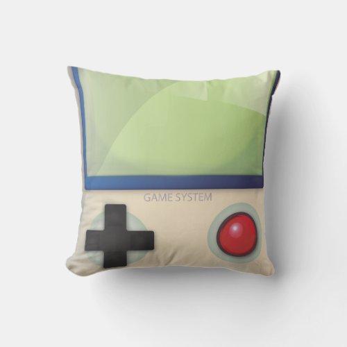 Game System Throw Pillow