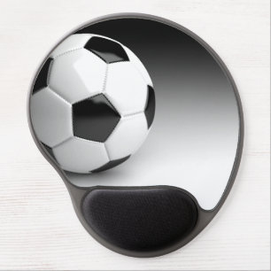 Game Team Coach Sports Ball Fun Soccer Ball Play Gel Mouse Pad