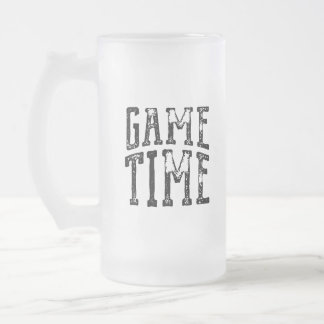 Game Time Frosted Mug