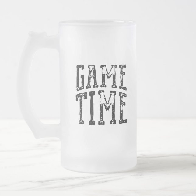 Game Time Frosted Mug (Left)