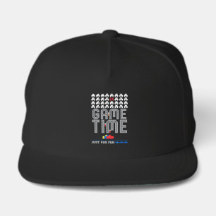 Game Time Gamer Just For Fun  Snap Back Hat