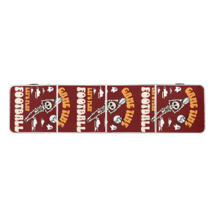 Game Time Let's Play Football Halloween Funny Beer Pong Table