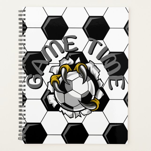 Game Time Soccer Calendar Planner (Front)