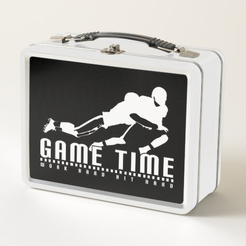 Game Time _ Tackle    Metal Lunch Box