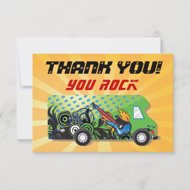 GAMe truck thank you Card (Front)