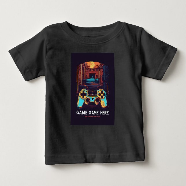 game tshirts for kids (Front)