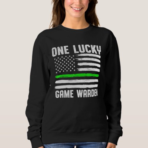 Game Warden Conservation Officer 16 Sweatshirt