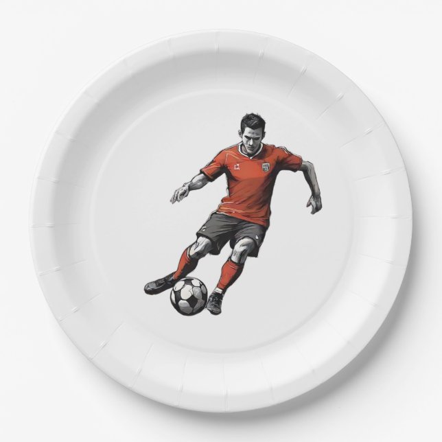 Game Winning Party Paper Plates (Front)