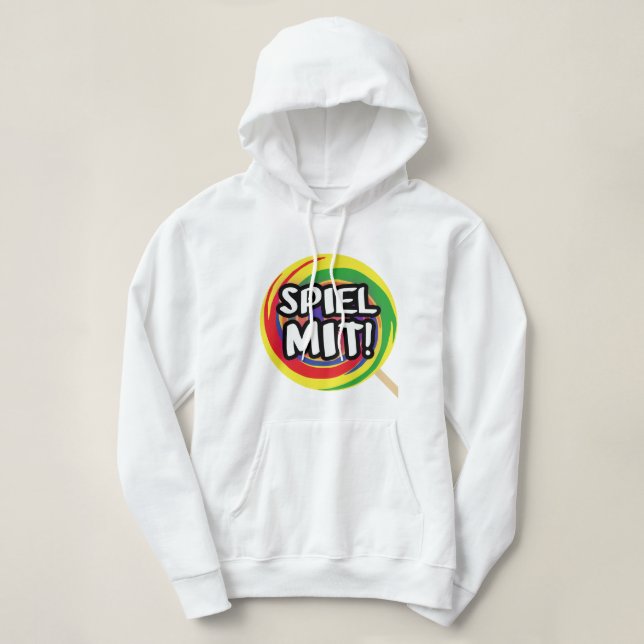 Game with me hoodie (Design Front)