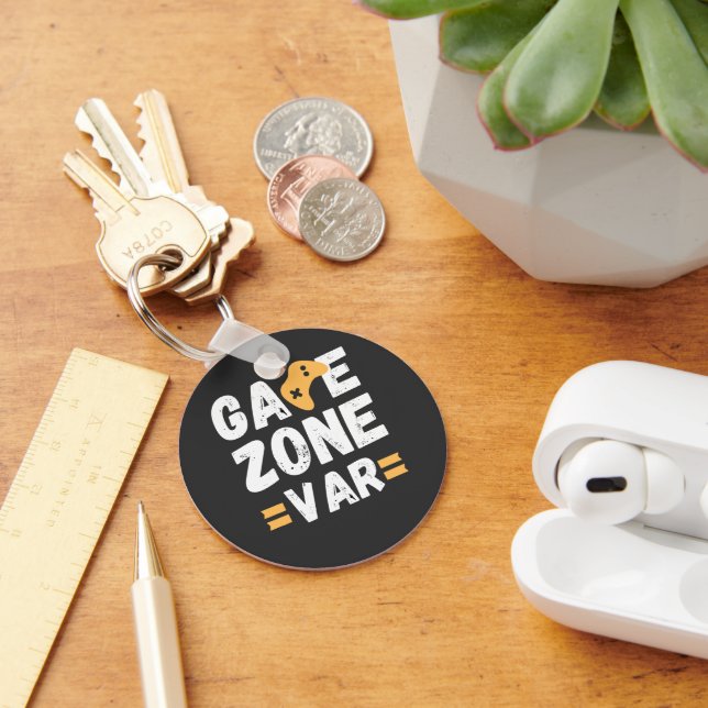 Game Zone VAR Text Design Keychain (Desk)