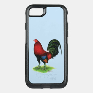 Gamecock: Dark Red OtterBox Commuter iPhone SE/8/7 Case