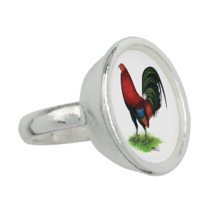 Gamecock:  Dark Red Ring