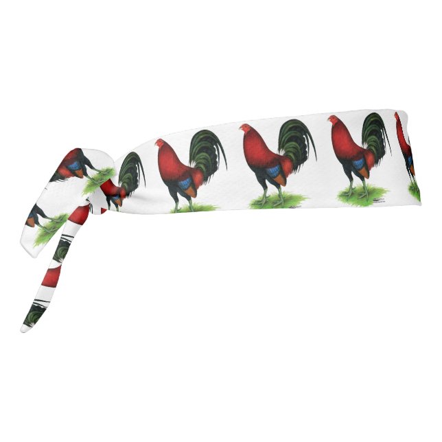 Gamecock:  Dark Red Tie Headband (Rotate 270)