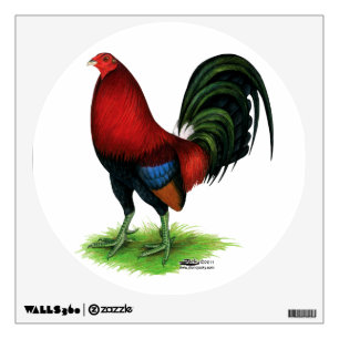 Gamecock: Dark Red Wall Decal