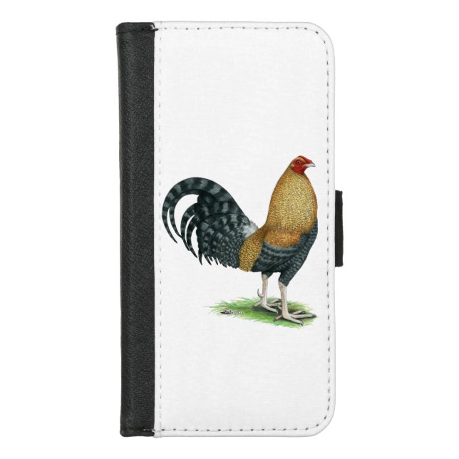 Gamecock:  Dom or Crele iPhone Wallet Case (Front)