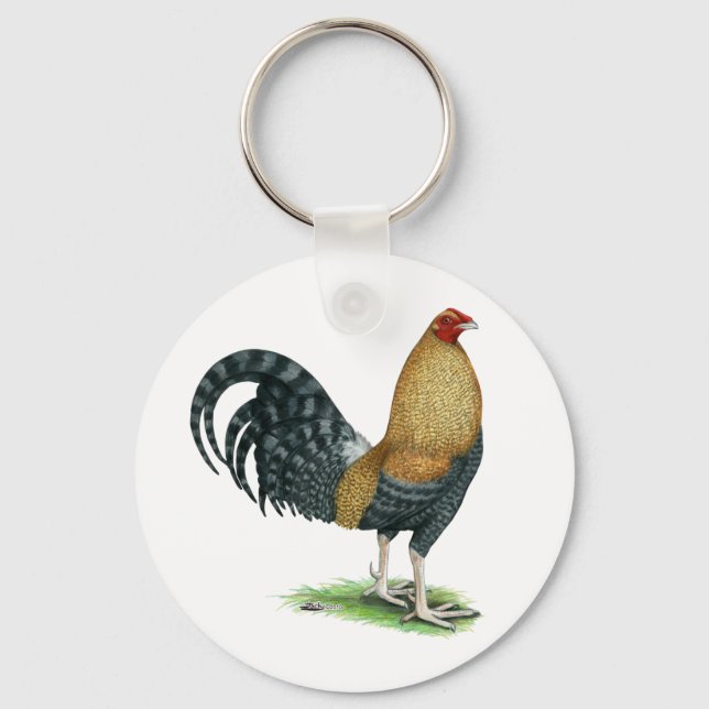Gamecock:  Dom or Crele Keychain (Front)