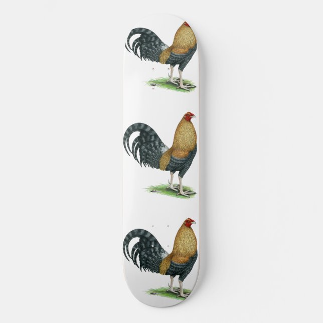 Gamecock:  Dom or Crele Skateboard Deck (Front)