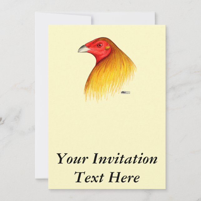 Gamecock Dubbed Invitation (Front)