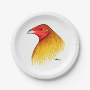 Gamecock Dubbed Paper Plates