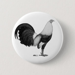 Gamecock Gray Duckwing Button