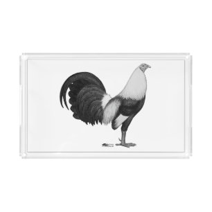 Gamecock Grey Duckwing Acrylic Tray